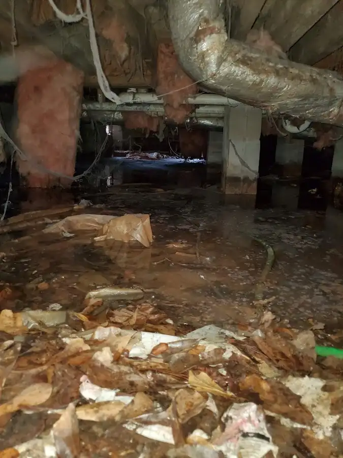 Crawl space flood assessment for Leak Detection & Repair in North St. Paul